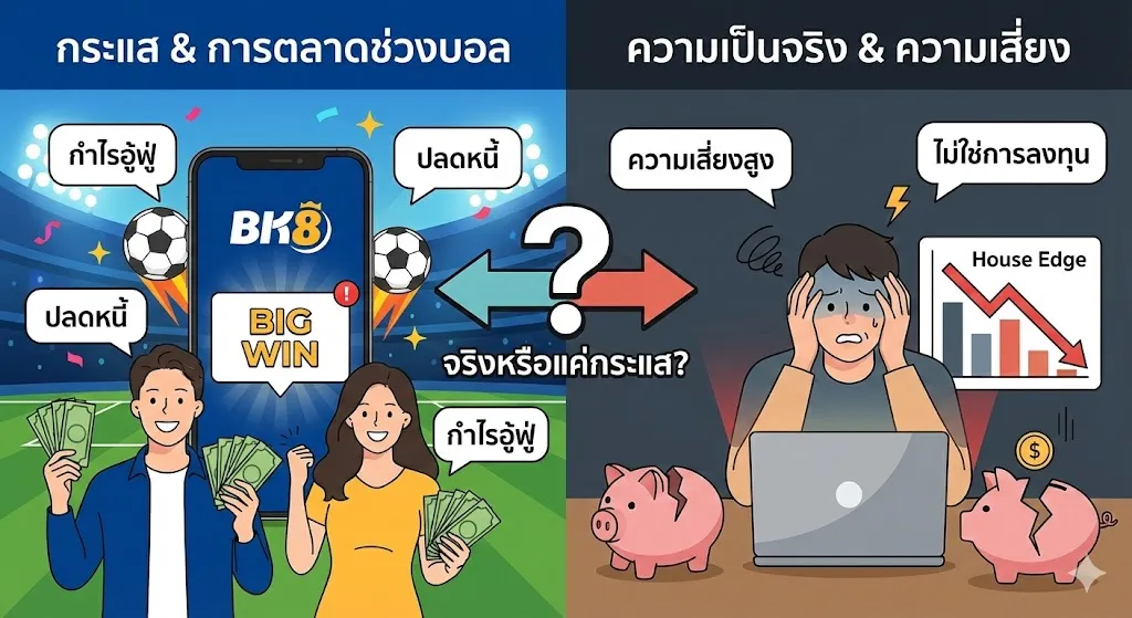 เล่นตาม BK8 กำไรอู้ฟู่